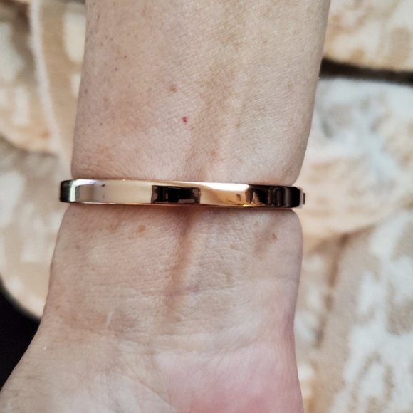 Kate Spade Pink Champagne Bangle - Picture 3 of 4